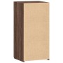 Aparador madera de ingeniería marrón roble 45x42,5x93 cm