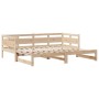 Sofá cama nido con cajones sin colchón 90x200 cm
