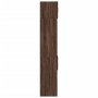 Armario estrecho madera ingeniería marrón roble 45x42,5x225 cm