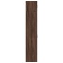 Armario estrecho madera ingeniería marrón roble 45x42,5x225 cm