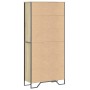 Estantería madera de ingeniería color roble Sonoma 80x31x169 cm