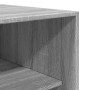 Armario de madera contrachapada gris Sonoma 100x50x200 cm