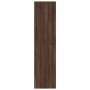 Armario madera de ingeniería color roble marrón 30x50x200 cm