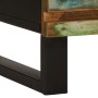 Mueble de TV madera maciza de acacia 100x34x46 cm