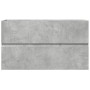 Armario pared baño madera ingeniería gris hormigón 80x38,5x45cm