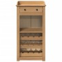 Mueble botellero Panama madera maciza de pino 57x40x111,5 cm