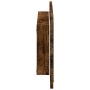 Espejo de baño LED madera ingeniería roble Sonoma 60x8,5x38 cm