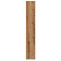 Estanterías de CD 2 uds madera roble artisan 21x16x93,5 cm