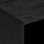 Mueble de TV madera de ingeniería negro 100x33x46 cm