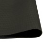 Alfombra de cocina lavable terciopelo negro taza 45x150 cm