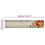 Alfombra de cocina lavable terciopelo tomates 60x300 cm