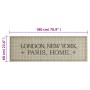 Alfombra de cocina lavable terciopelo Capital Home 60x180 cm
