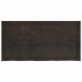 Tablero mesa madera roble tratada marrón oscuro 120x60x(2-4) cm
