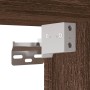 Set de muebles baño 3 pzas madera contrachapada roble marrón