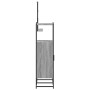 Set de muebles de baño 3 pzas madera contrachapada gris sonoma