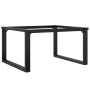Patas de mesa de centro estructura O acero 70x60x43 cm