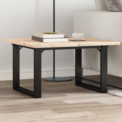 Patas de mesa de centro estructura O acero 60x50x38 cm