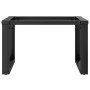 Patas de mesa de centro estructura O acero 60x50x38 cm