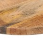 Tablero de mesa redondo madera maciza mango rugosa Ø 40x1,5 cm