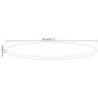 Tablero de mesa redondo madera maciza mango rugosa Ø 40x1,5 cm