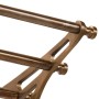 Soporte de equipaje con perchas de pared aluminio