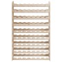 Botellero madera maciza de pino 72,5x25x111,5 cm