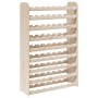 Botellero madera maciza de pino 72,5x25x111,5 cm