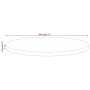Tablero de mesa redondo madera maciza mango rugosa Ø 80x3,8 cm