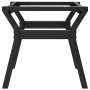Patas de mesa de centro estructura Y acero 60x40x38 cm
