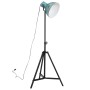 Lámpara de pie azul desgastado 25 W E27 61x61x90/150 cm