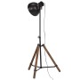 Lámpara de pie negra 25 W E27 75x75x90-150 cm