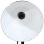 Lámpara de pie negra 25 W E27 75x75x90-150 cm