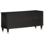 Mueble de TV madera maciza de mango 100x33x46 cm