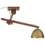 Lámpara de techo latón vintage 25 W E27 105x30x65-108 cm