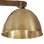 Lámpara de techo latón vintage 25 W E27 105x30x65-108 cm