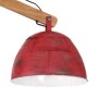 Lámpara de techo rojo desgastado 25 W E27 29x18x85 cm