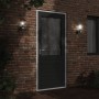 Aplique de exterior con sensor acero inoxidable negro
