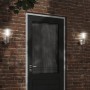 Apliques de exterior 2 unidades acero inoxidable plateado