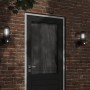 Aplique de exterior con sensor acero inoxidable negro