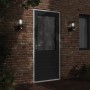 Aplique de exterior con sensor acero inoxidable negro