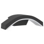 Lámparas de pared LED de exterior 2 uds aluminio fundido negro