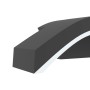 Lámparas de pared LED de exterior 2 uds aluminio fundido negro