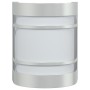 Apliques de exterior 2 unidades acero inoxidable plateado