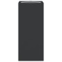 Lámparas de pared de exterior 2 uds aluminio fundido negro