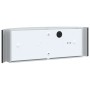 Apliques de exterior 2 unidades acero inoxidable negro
