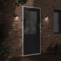 Lámparas de pared de exterior 2 uds aluminio fundido negro
