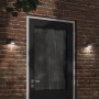 Lámpara de pared de exterior aluminio fundido negro