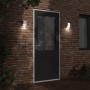 Aplique de exterior de acero inoxidable plateado