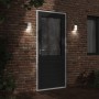 Aplique de exterior de acero inoxidable plateado