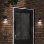 Lámpara de pared de exterior aluminio fundido negro